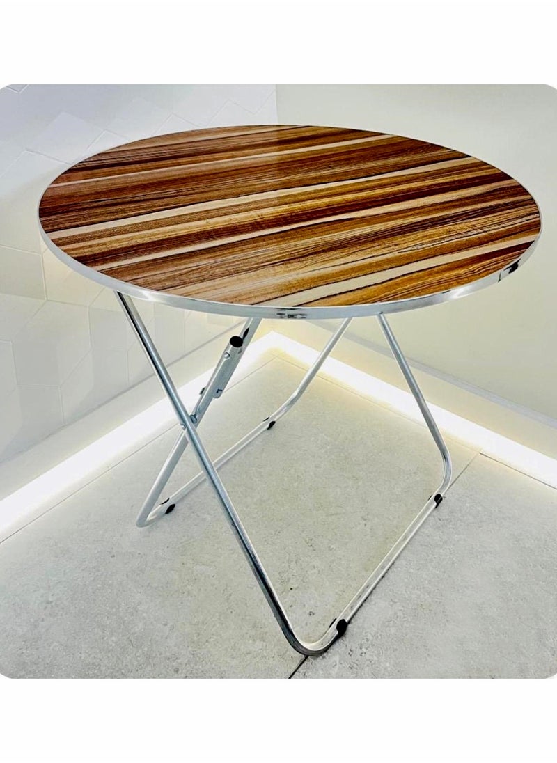 Set of 2 Round Dining Table 80*80 CM