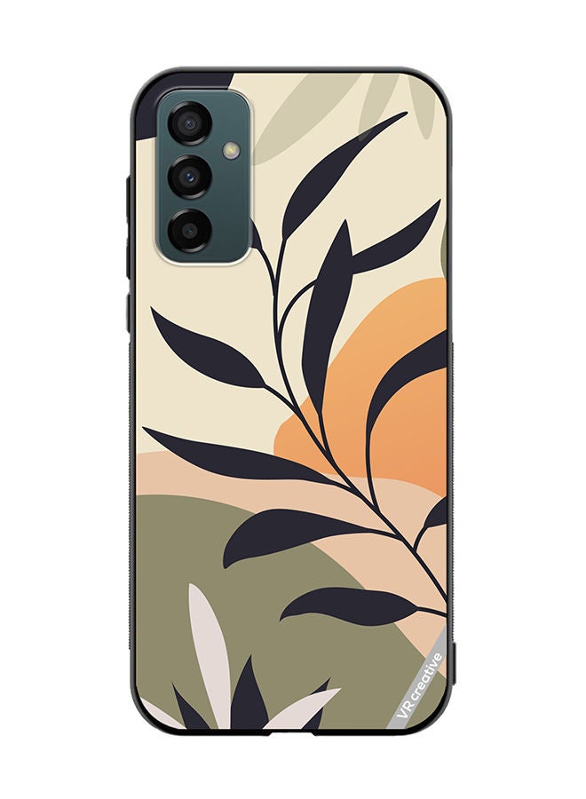 VR CREATIVE Protective Case Cover For Samsung Galaxy M23 Leaf Tropical Design Multicolour - Image 1