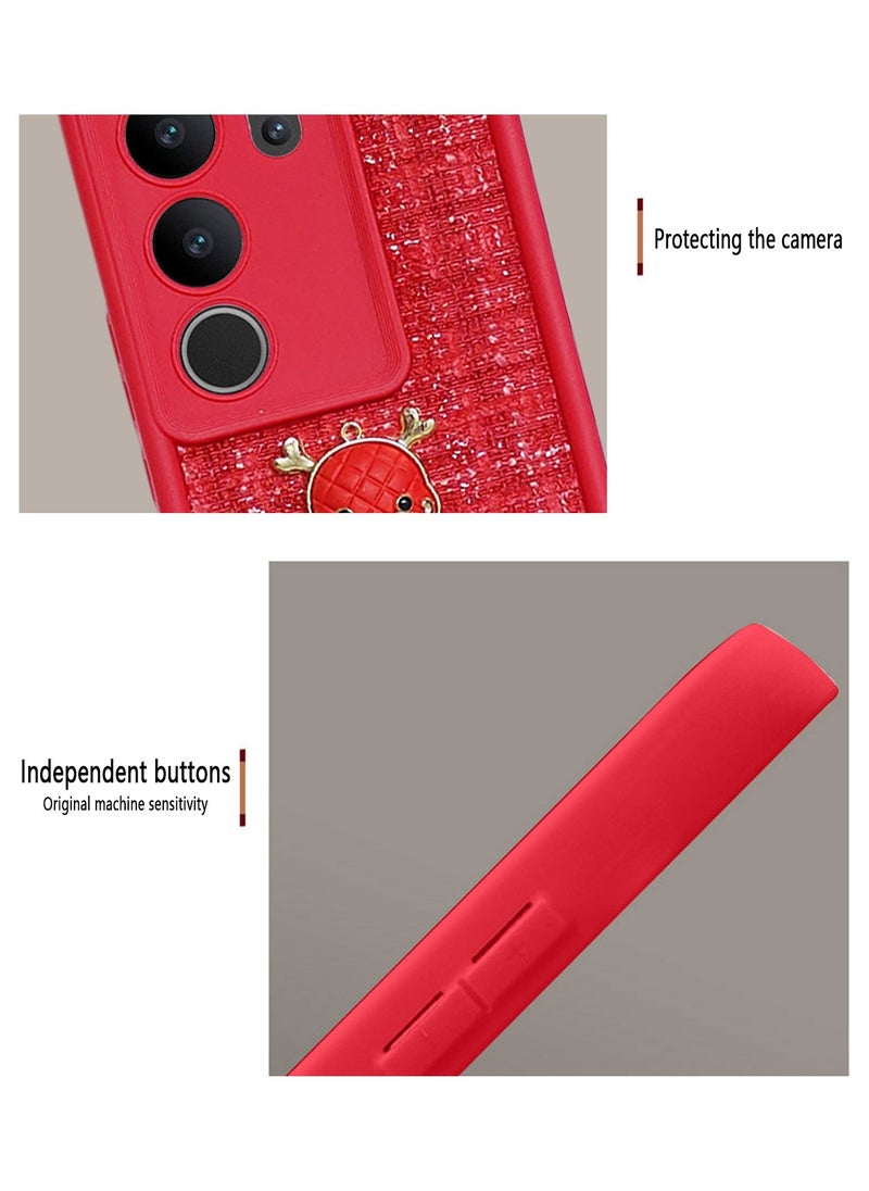 X-level Vivo V29 5g Case Cover Ultra Shell Bumper Shockproof Soft Back Cover with Non-slip Anti-Scratch Anti-dust Mobile Phone Full Body Comfortable Touch Accessories Camera Len Protector  - Image 2
