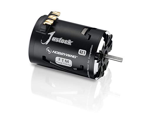 HOBBYWING JUSTOCK Black G21 brushless Motor for 110 112 Zero Timing Spec Racing 105T G21 - Image 1