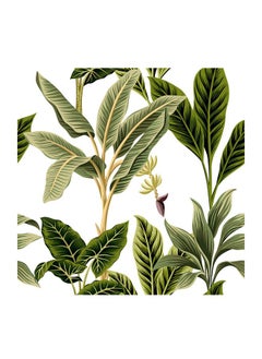Paper Plane Design Selfadhesive Waterproof Wallpaper For Living Room Bedroom1 Roll (Leaves Pattern)  - Image 1
