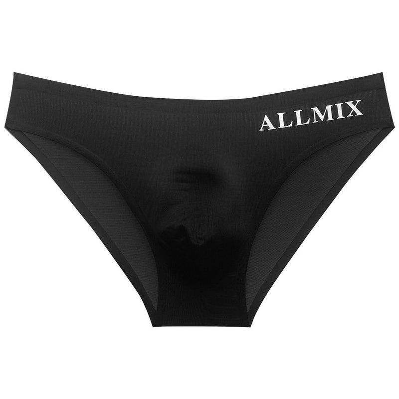 Mens Ice Silk Seamless Briefs Lightweight Breathable Summer White - Image 5