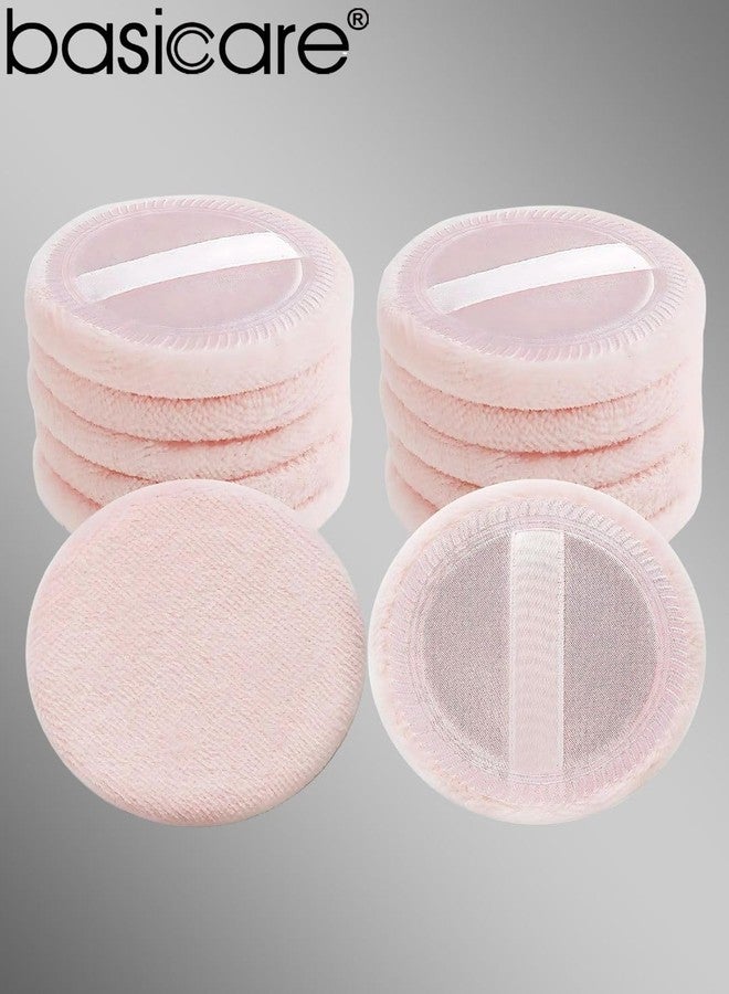 بيسيكير إسفنجة مكياج مضغوطة من القطن المخملي بنسبة 100% من Basicare - أداة ممتازة لتطبيق ومزج المكياج (4 قطع) - Image 2