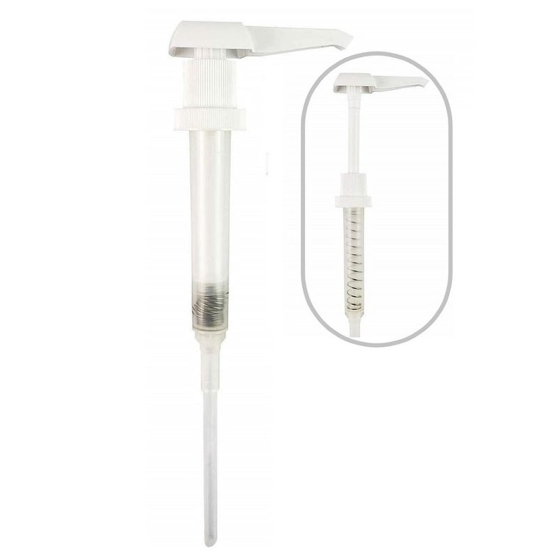 Syrup Pump fits Standard Gallon jug Lock Down Pump Delivers 1oz30ml of Liquid with Each Pump Stroke Fits only Standard 112 inch 38 mm Neck Size