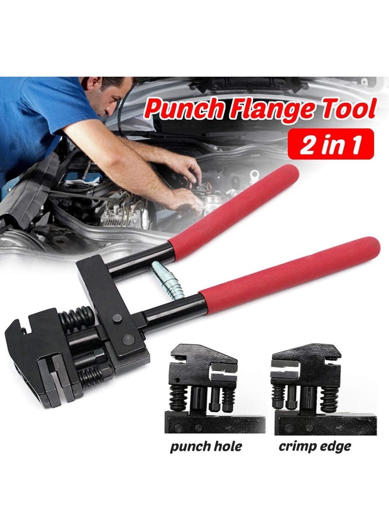GGOOT DIY & Tools/Hardware 2 in 1 Panel Flanging Plier Crimp Tool 5mm Hole Punch Tool For Sheet Metal Tool  - Image 5