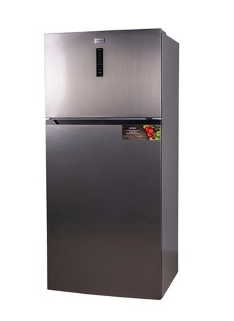 General Gold Double Door Refrigerator, Energy Efficient, Defrost System, LED Light, Sleek Inox Finish