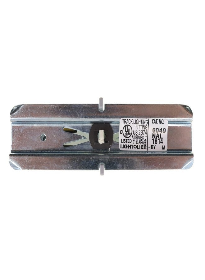 Lightolier Basic Mini Coupler Al Track Mounting Finish: Metallic Aluminum - Image 2