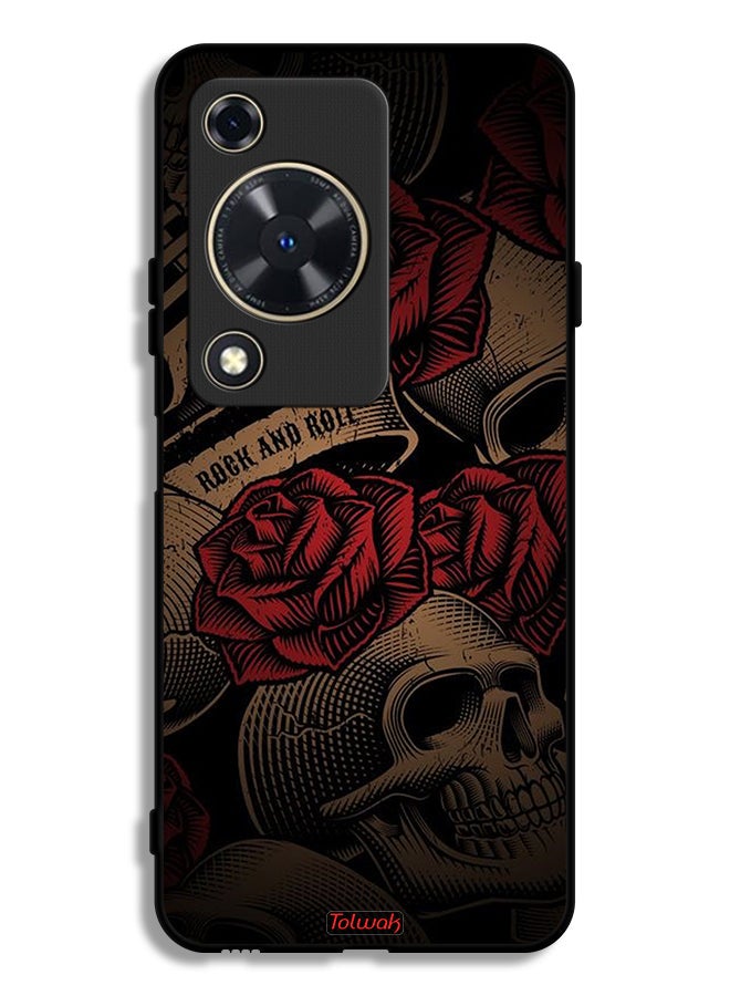 Tolwak Huawei nova Y72 Protective Case Cover Rok And Roll - Image 1