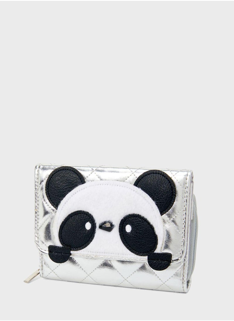 Claires Kids Panda Wallet 