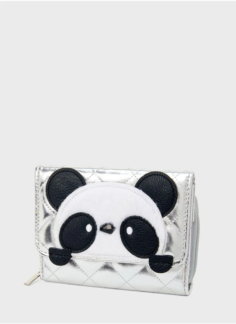 Claires Kids Panda Wallet