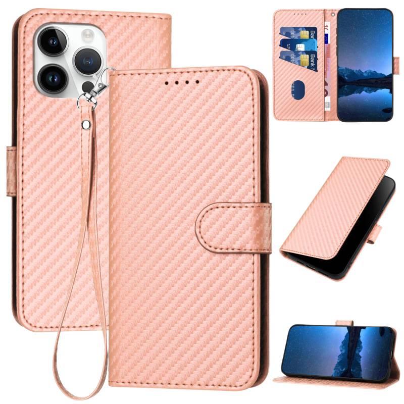 Protective Case | Pink | TPU | Card Holder | Kickstand | Shockproof Cover for iPhone 17 / 17 Air / 17 Pro / 17 Pro Max - Image 1