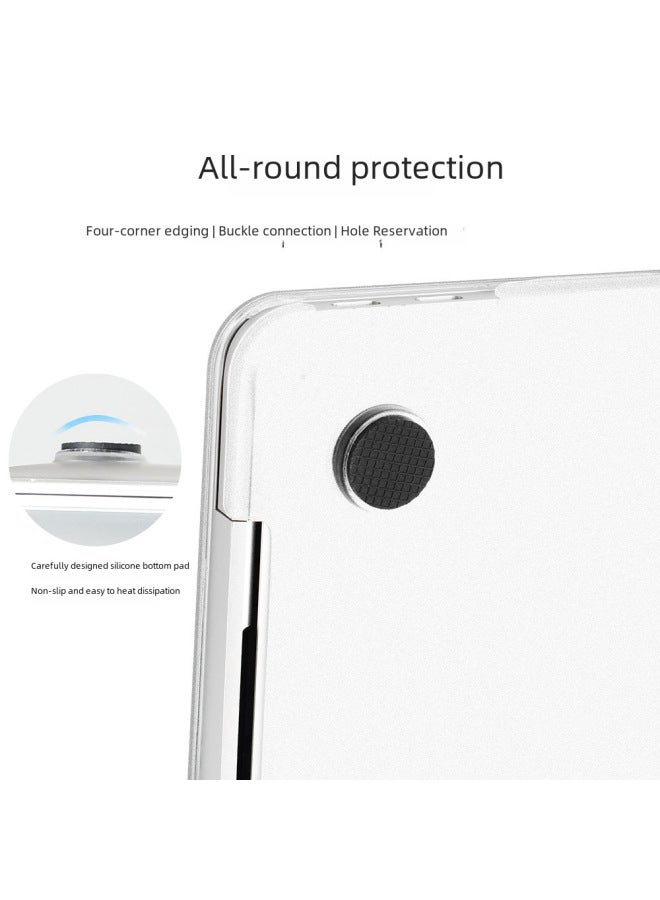 Protective Case For Macbook Air13 Case Ultra-thin Apple Laptop Case-Color:Ultra-thin-wine Red-Applicable Model:Flat M3 2024 Air13(A2681/A3113)