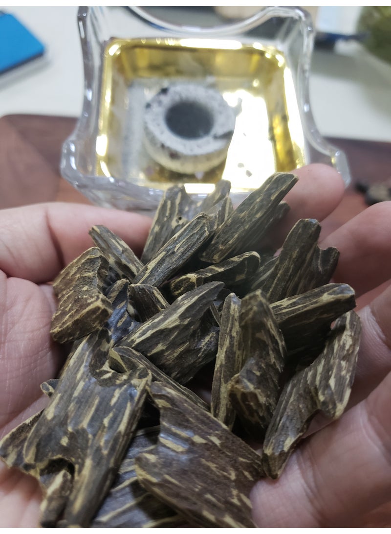 50g  Vietnamese Tiger Premium  Luxury Agarwood- Rich Oil Content, Long-Lasting Fragrance, Ideal for Home Incense - Image 2