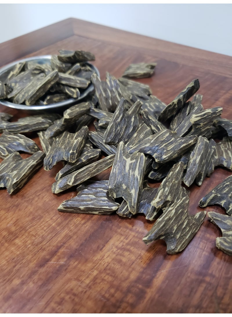 50g  Vietnamese Tiger Premium  Luxury Agarwood- Rich Oil Content, Long-Lasting Fragrance, Ideal for Home Incense - Image 3