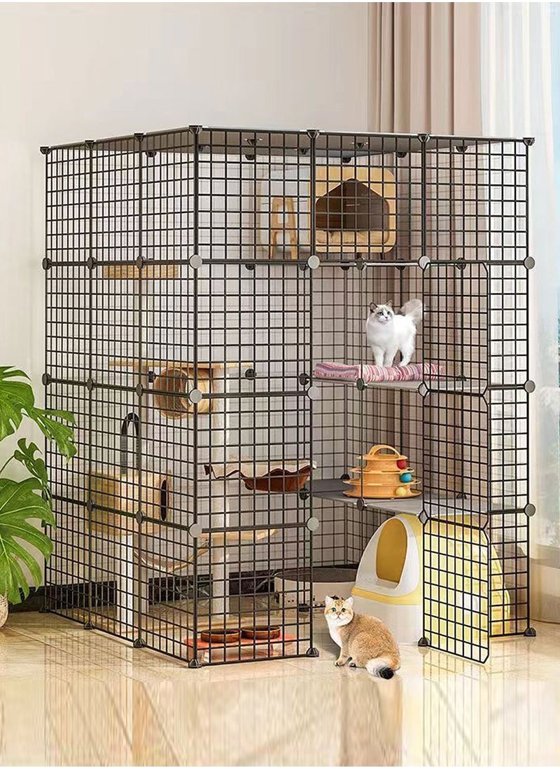 Kidle Large Cat Cage Indoor Cat House Cat Villa  - Image 1