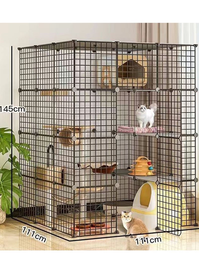 Kidle Large Cat Cage Indoor Cat House Cat Villa  - Image 5