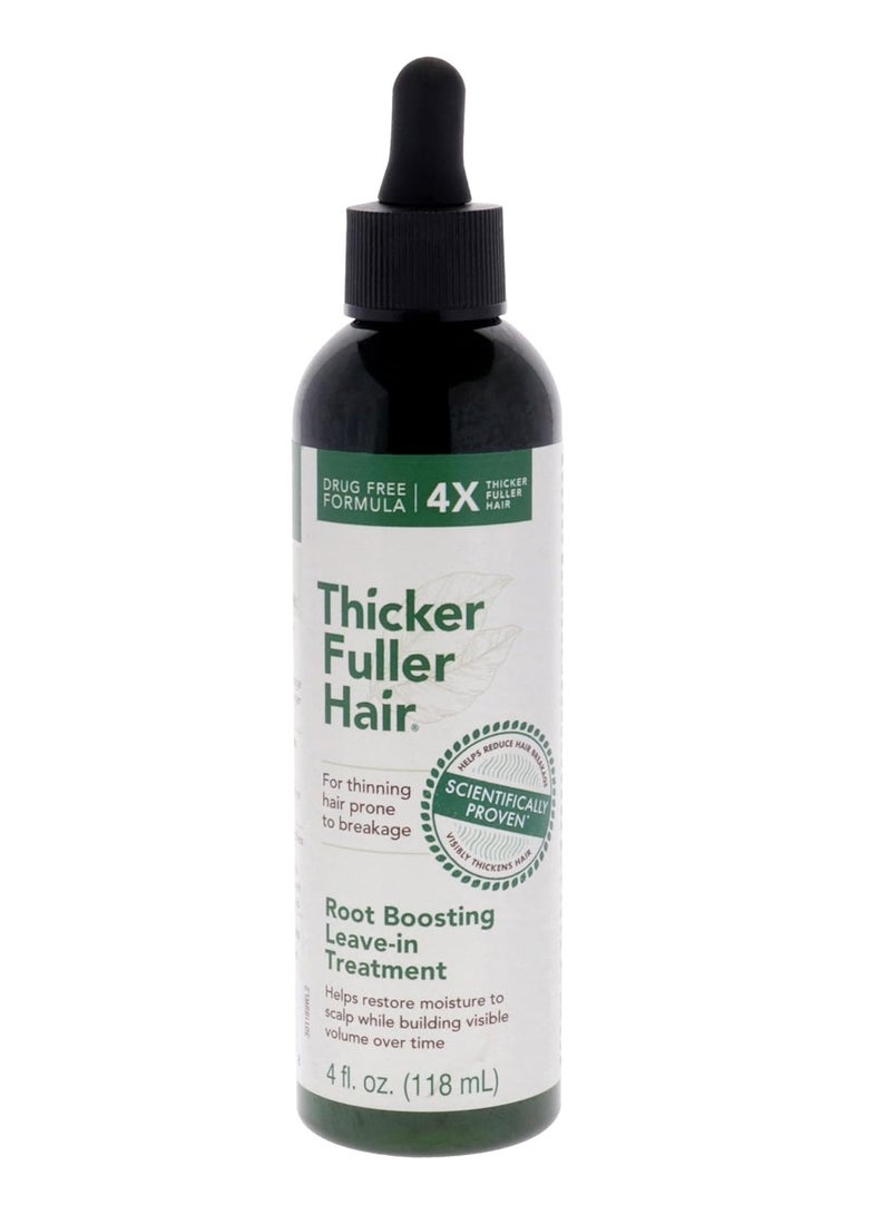 Thicker Fuller Hair Scalp and Root Treatment – Advanced Thickening Leave-In Formula – Restores Moisture, Strengthens Roots, and Boosts Volume – Mongongo & Green Coffee Oils – 118ml - Image 1