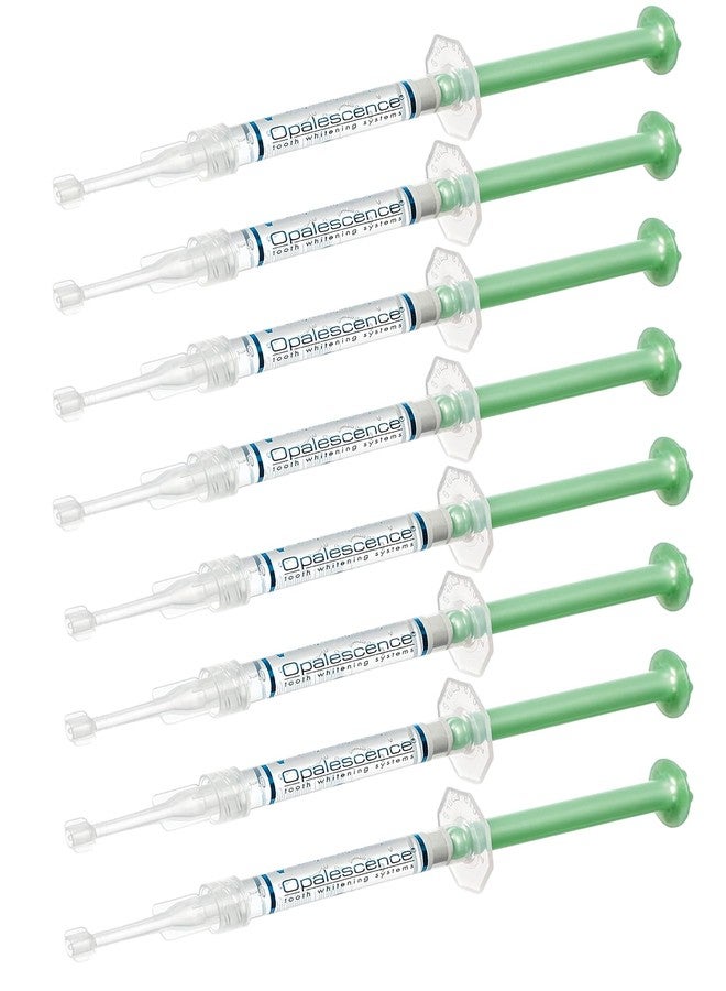 Opalescence 20% Gel Syringes Teeth Whitening - Refill Kit (8 Syringes Carbamide Peroxide, Fluoride. Made by Ultradent, in Mint Flavor. Tooth Whitening - 5196-4 - Image 1