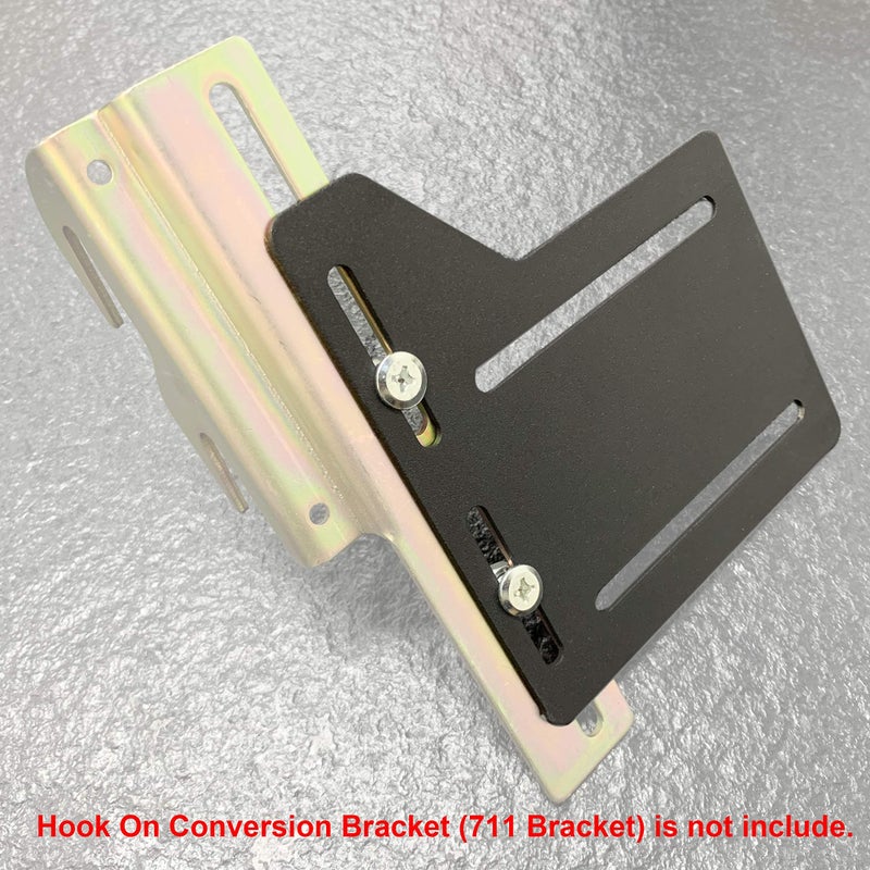 appacare 2 Pcs Bed Frame Brackets Adapter for Headboard Extra, Heavy Duty Bed Modification Plate, Headboard Attachment Bracket with Hardware - Image 5