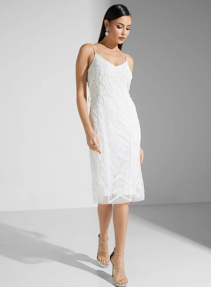 Namshi x Embellished Cocktail Dress