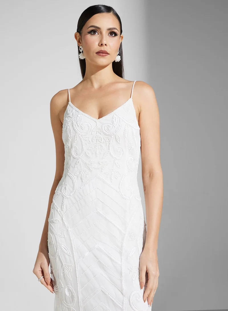 Namshi x Embellished Cocktail Dress