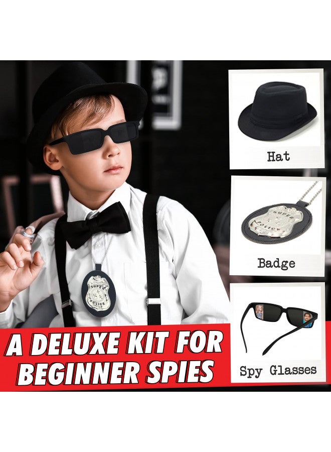 BLOONSY BLOONSY Spy Kit for Kids Detective Fingerprint Toys for 6 7 8 9 10 11 12 Year Old Boys Girls Secret Agent Investigation Science Set - Image 3