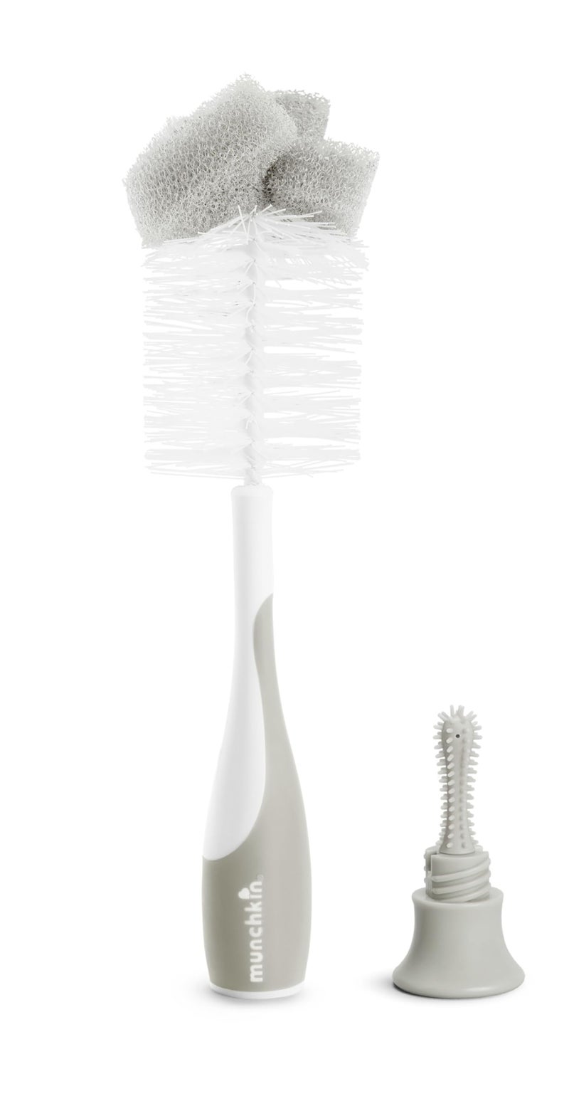 Munchkin Sponge Bottle Brush 1/Pack, Colors may vary - Image 1