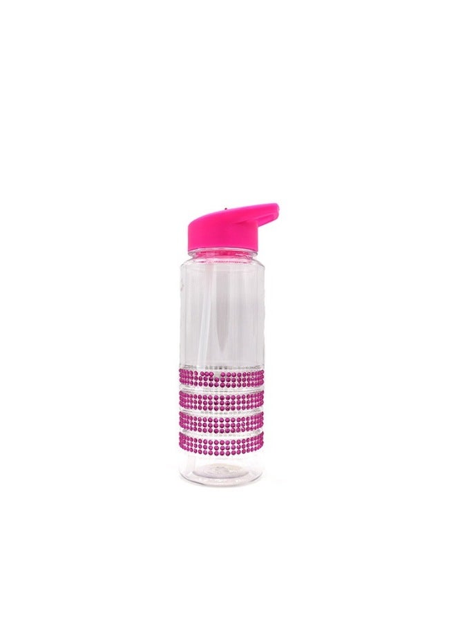 Huangyan Water Cup, High-looking, Large-capacity Space Cup, Tritan Fitness Sports Water Cup, Silicone Ring Set, Plastic Cup-Color:Transparent-Capacity:750ml - Image 5