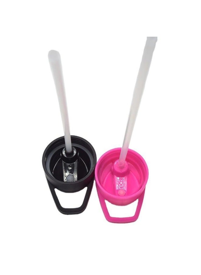 Huangyan Water Cup, High-looking, Large-capacity Space Cup, Tritan Fitness Sports Water Cup, Silicone Ring Set, Plastic Cup-Color:Transparent-Capacity:750ml - Image 3