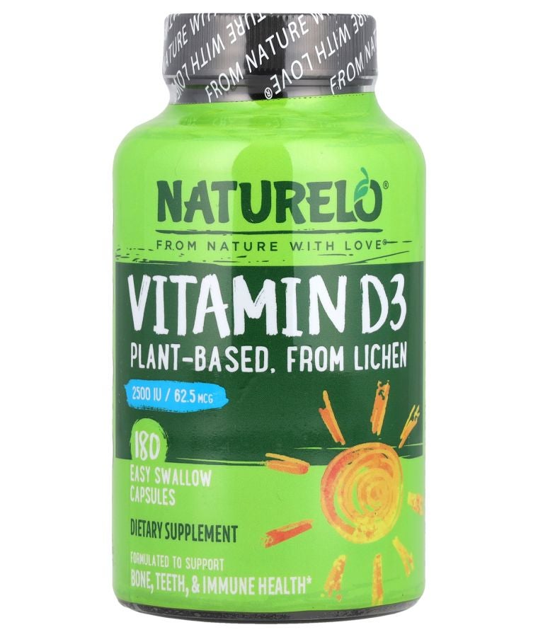 Vitamin D3 62.5 mcg (2500 IU) 180 Easy Swallow Capsules