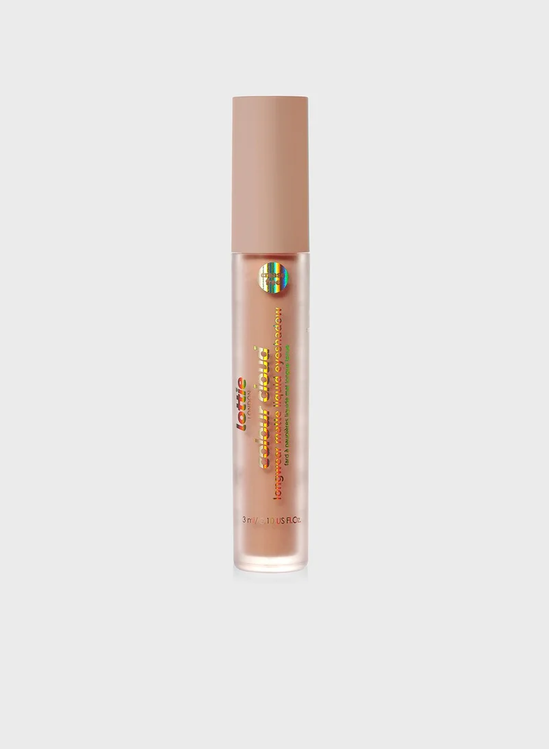 Lottie Colour Cloud Matte Liquid Eyeshadow - Peach Out!