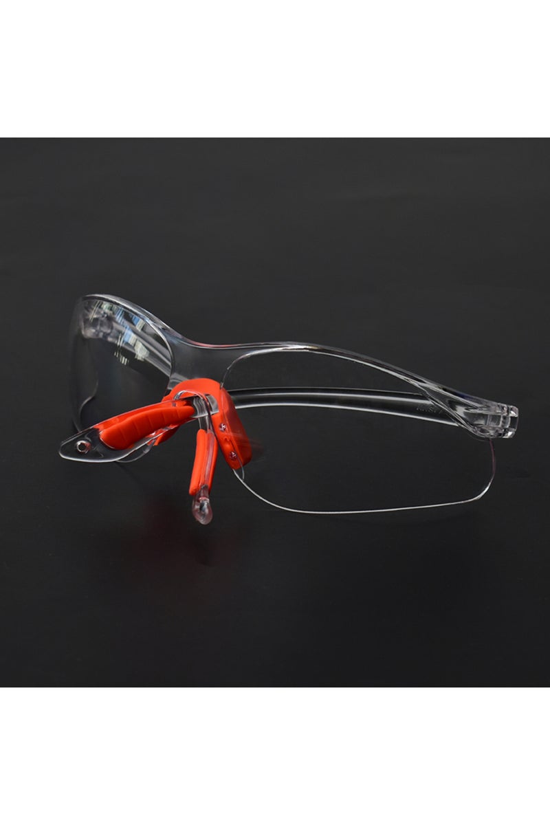 3PCS PC Material Anti Impact Wind Dust Proof Goggles Safety Riding Clear Glasses Lab Work Safety Eye
