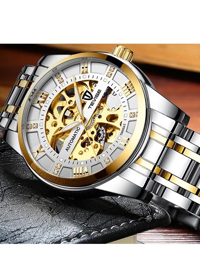 تيفيز ساعة ميكانيكية مجوفة للرجال تتوهج في الظلام ومقاومة للماء - Image 2