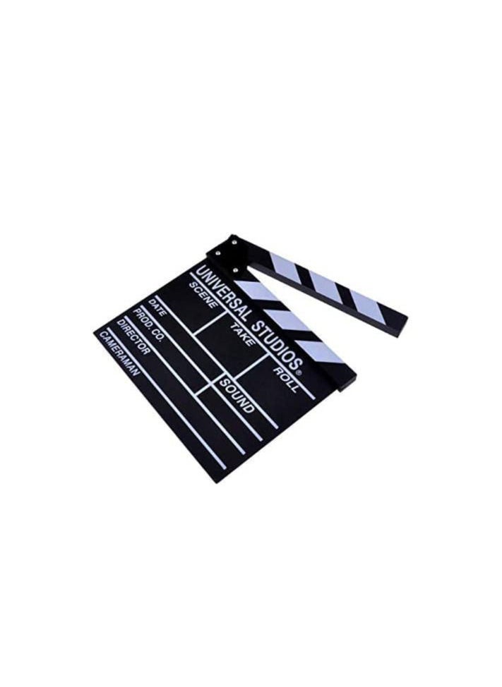 Generic Director Video Scene Clapperboard TV Movie Clapper Board Film Slate Cut Prop Studio action board  - Image 2