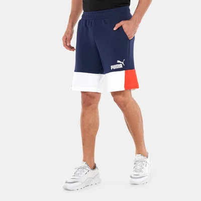 PUMA Men's Essentials+ Colourblock 10-inch Shorts
