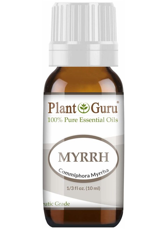 Plant Guru - Myrrh Essential Oil 10 ml 100% Pure Undiluted Therapeutic Grade. - Image 1