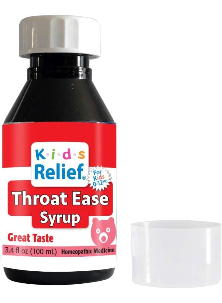هوموكان شراب كيدز ريليف لعلاج التهاب الحلق للأطفال من عمر 0 إلى 12 عامًا، 3.4 أونصة سائلة - Image 4