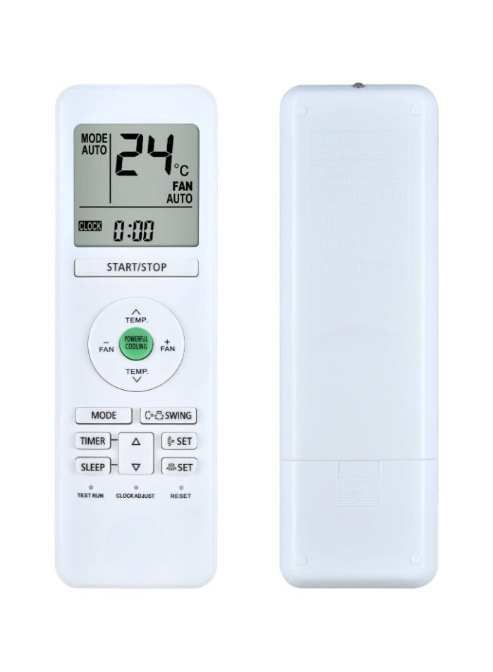 AR-RHA2E Universal Air Conditioner Remote Control – Replacement AC Controller for General Air Conditioning Units, Easy Setup, Long-Range IR Signal  - Image 1