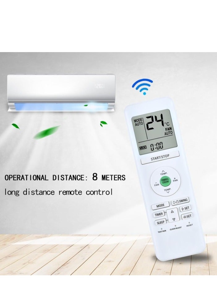 AR-RHA2E Universal Air Conditioner Remote Control – Replacement AC Controller for General Air Conditioning Units, Easy Setup, Long-Range IR Signal  - Image 3