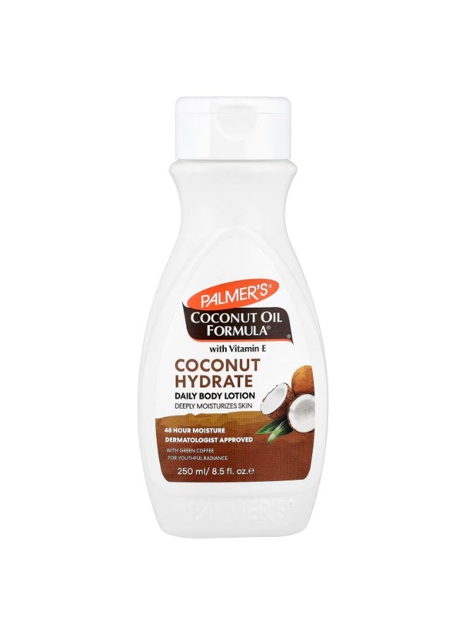 Palmer's, Coconut Oil Formula® with Vitamin E, Coconut Hydrate Daily Body Lotion, 8.5 fl oz (250 ml) - Image 1