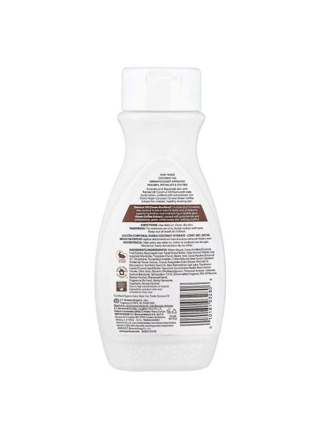 Palmer's, Coconut Oil Formula® with Vitamin E, Coconut Hydrate Daily Body Lotion, 8.5 fl oz (250 ml) - Image 2
