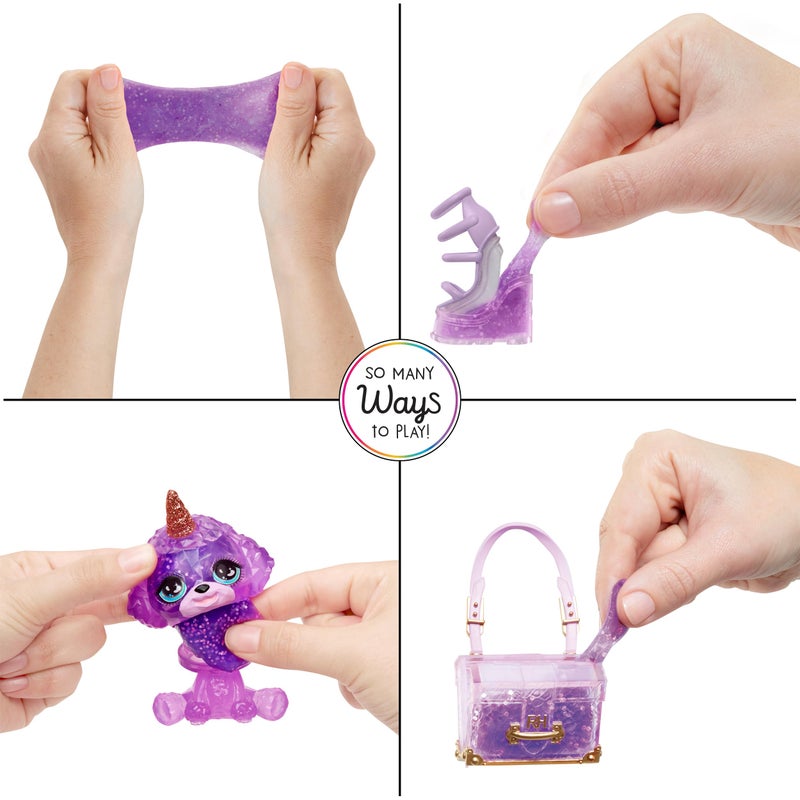 Rainbow High Violet Purple with Slime Kit Pet 11 Shimmer Posable Fashion Doll with DIY Sparkle Slime Magical Yeti Pet Fun Play Accessories Great Toy Gift for Girls Kids Ages 412 Years - Image 4