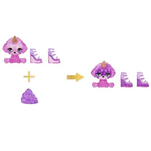 Rainbow High Violet Purple with Slime Kit Pet 11 Shimmer Posable Fashion Doll with DIY Sparkle Slime Magical Yeti Pet Fun Play Accessories Great Toy Gift for Girls Kids Ages 412 Years - Image 3
