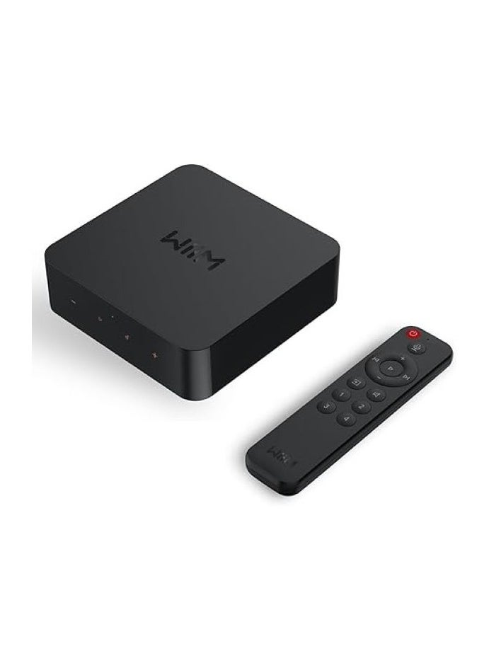 WiiM - WiiM Pro Plus AirPlay 2 Receiver, Chromecast Audio, Multiroom Streamer with Premium AKM DAC, Voice Remote, Works with Alexa/Siri/Google, Stream Hi-Res Audio from Spotify,  Tidal and More - Image 1