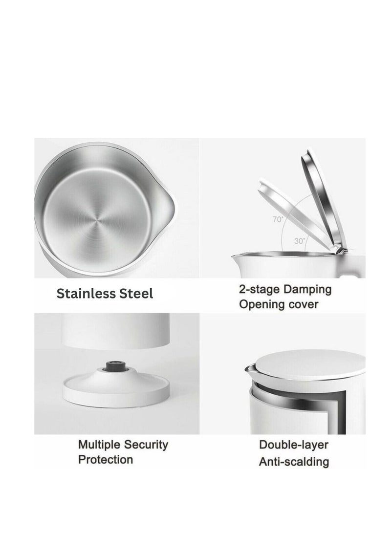 Starex Electric Kettle with Large Capacity, 360-Degree Rotating Base, Dry Boil, Overheat Protection & Easy to Use and Clean White 2.0 L 2000 W SK505 White - Image 5