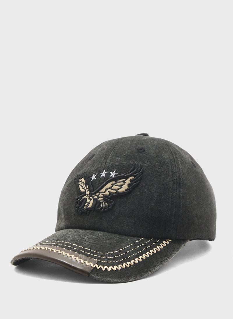 Seventy Five Eagle Embroidered Casual Cap  - Image 1