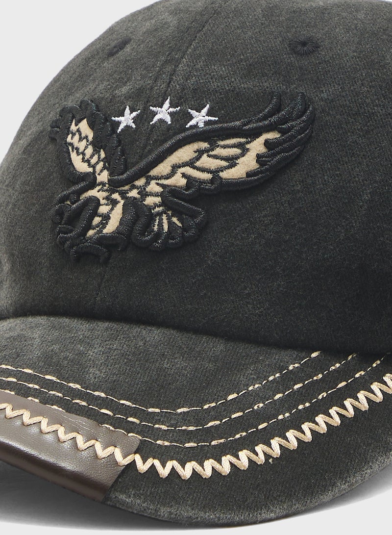 Seventy Five Eagle Embroidered Casual Cap  - Image 3