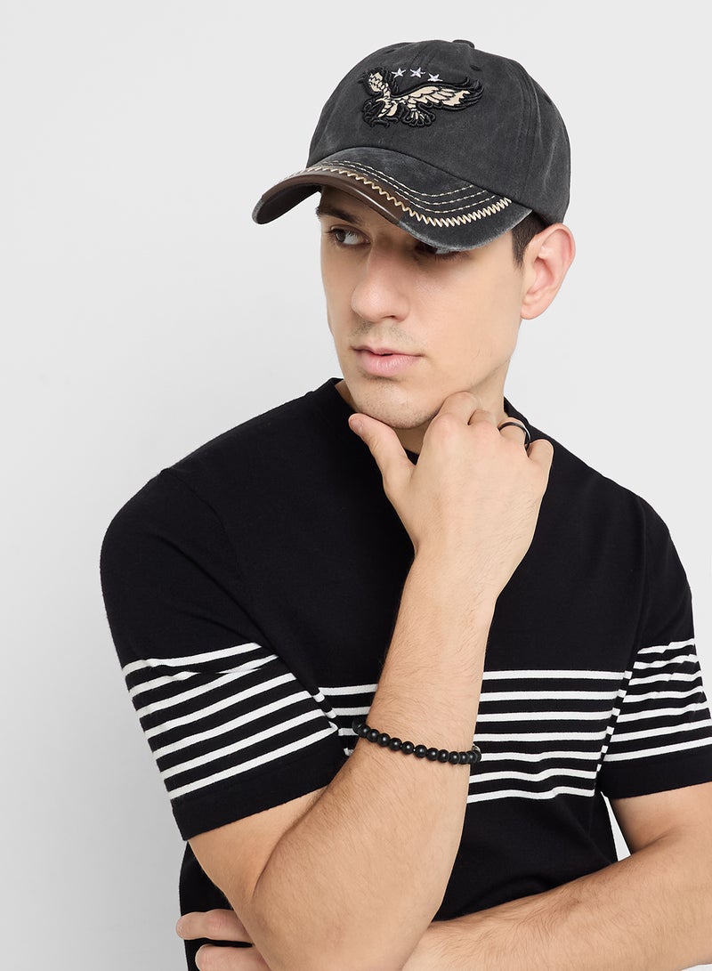 Seventy Five Eagle Embroidered Casual Cap  - Image 4