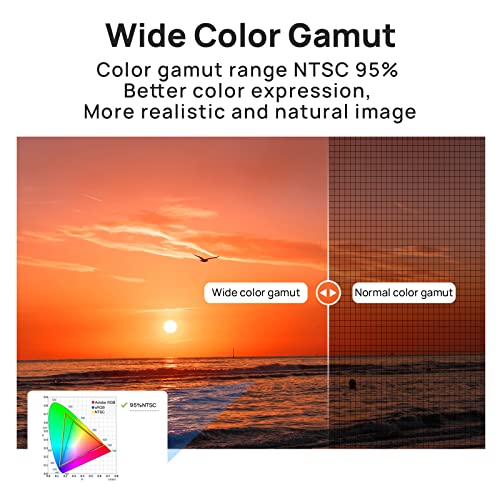 Portkeys PT5 II Touchscreen Camera Field Monitor 5 inch 4K30P Input/Output Wide Color Gamut New Peaking 3D LUT Video Assist Luma RGB Waveform for DSLR - Image 2