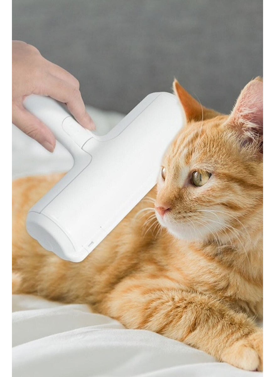 Markafox Cat Dog Pet Sweater Clothes Clothes Carpet Bed Feather Cleaner Bristle Dust Collector with Chamber  - Image 4